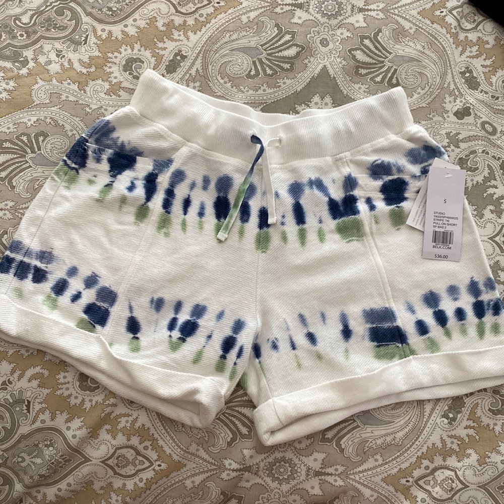 Tie dye comfy shorts